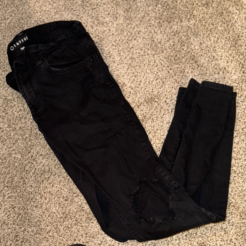 Empyre Black Skinny Jeans
